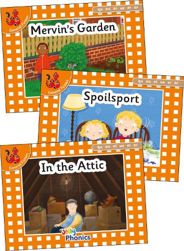 Бумажная книга «Jolly Phonics Orange Level Readers Set 7: in Precursive Letters (British English edition)», автор Луиза Ван-Поттельсберге - фото №1