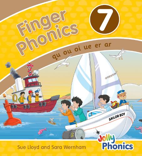 Бумажная книга «Finger Phonics Book 7: in Precursive Letters (British English edition)», авторов Сара Вернем, Сью Ллойд - фото №1