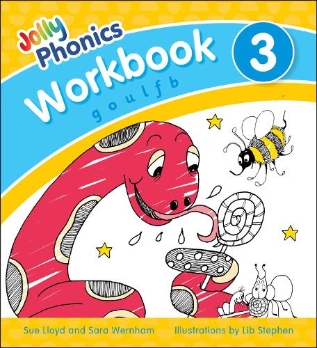 Паперова книга «Jolly Phonics Workbook 3: in Precursive Letters (British English edition)», авторів Сара Вернем, Сью Ллойд - фото №1