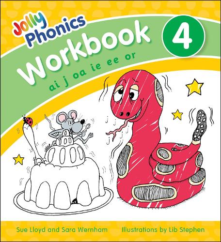 Бумажная книга «Jolly Phonics Workbook 4: in Precursive Letters (British English edition)», авторов Сара Вернем, Сью Ллойд - фото №1