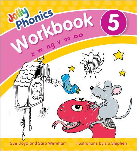 Бумажная книга «Jolly Phonics Workbook 5: in Precursive Letters (British English edition)», авторов Сара Вернем, Сью Ллойд - фото №1