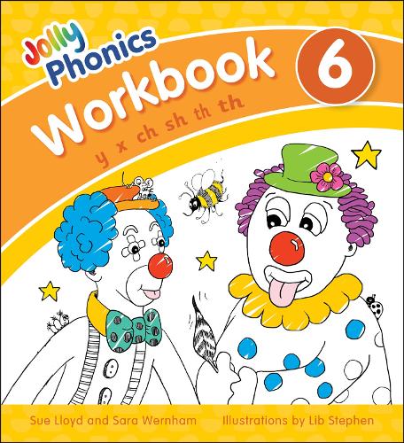 Паперова книга «Jolly Phonics Workbook 6: in Precursive Letters (British English edition)», авторів Сара Вернем, Сью Ллойд - фото №1