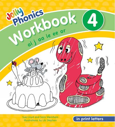 Паперова книга «Jolly Phonics Workbook 4: In Print Letters (American English edition)», авторів Сара Вернем, Сью Ллойд - фото №1