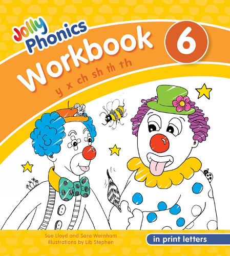 Паперова книга «Jolly Phonics Workbook 6: in Print Letters (American English edition)», авторів Сара Вернем, Сью Ллойд - фото №1
