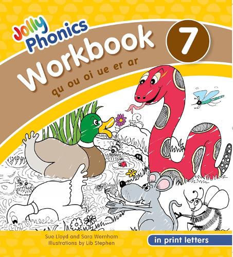 Паперова книга «Jolly Phonics Workbook 7: In Print Letters (American English edition)», авторів Сара Вернем, Сью Ллойд - фото №1