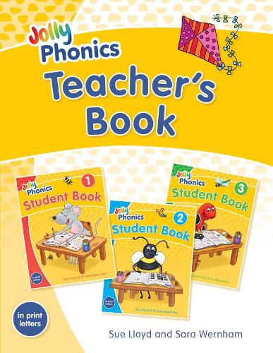 Бумажная книга «Jolly Phonics Teacher's Book: in Print Letters (American English Edition)», авторов Сара Вернем, Сью Ллойд - фото №1