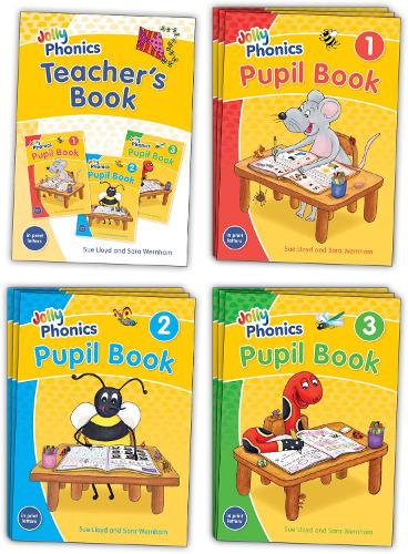 Паперова книга «Jolly Phonics Class Set: in Print Letters (British English edition)», авторів Сара Вернем, Сью Ллойд - фото №1