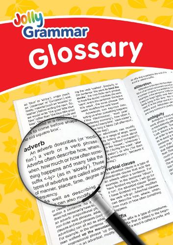 Бумажная книга «Jolly Grammar Glossary», автор Луиза Ван-Поттельсберге - фото №1