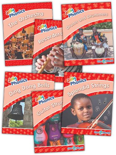 Паперова книга «Jolly Phonics Readers Level 1, Our World: In Precursive Letters (British English edition)», автор Сара Вернем - фото №1