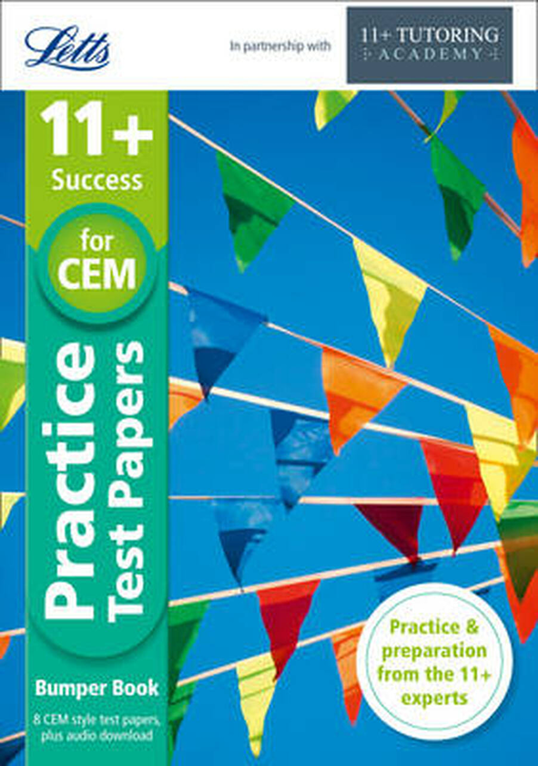 Бумажная книга «11+ Verbal Reasoning, Non-Verbal Reasoning & Maths Practice Papers (Bumper Book with 4 sets of tests) : For the Cem Tests» - фото №1
