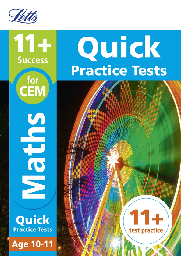 Бумажная книга «11+ Maths Quick Practice Tests Age 10-11 (Year 6) : For the Cem Tests» - фото №1