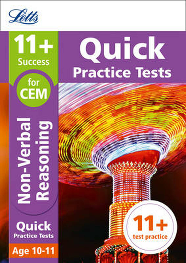 Бумажная книга «11+ Non-Verbal Reasoning Quick Practice Tests Age 10-11 (Year 6) : For the Cem Tests» - фото №1