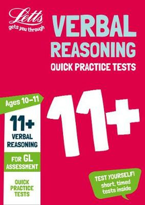 Бумажная книга « 11+ Verbal Reasoning Quick Practice Tests Age 10-11 (Year 6) : For the Gl Assessment Tests» - фото №1