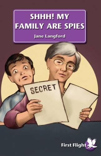 Паперова книга «Shhh! My Family are Spies!», автор Джейн Ленгфорд - фото №1