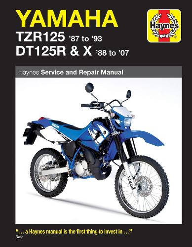 [object Object] «Yamaha TZR125 (87 - 93) & DT125R/X (88 - 07) Haynes Repair Manual», автор Марк Кумбс - фото №1