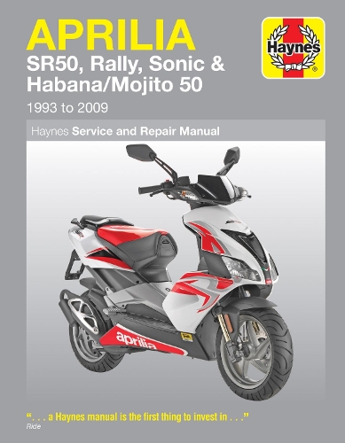[object Object] «Aprilia SR50, Rally, Sonic & Habana/Mojito Scooters (93 - 09)», автор Філ Мазер - фото №1