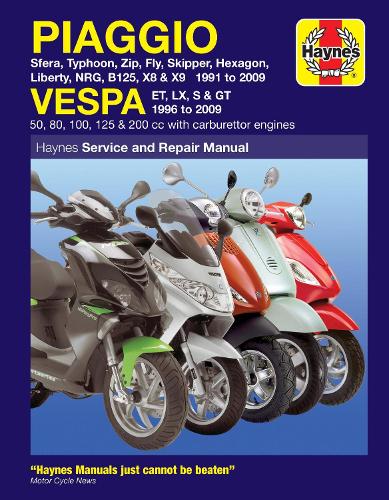 [object Object] «Piaggio (Vespa) Scooters (91 - 09)», автор Метью Кумбс - фото №1