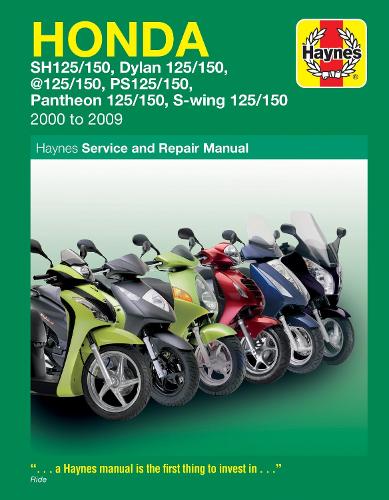 Бумажная книга «Honda 125 Scooters (SH, SES, NES, PES & FES 125) (00 - 09)», автор Мэтью Кумбс - фото №1