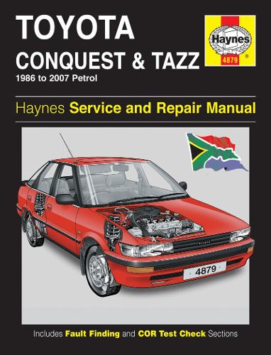 Паперова книга «Toyota Conquest & Tazz (86 - 07)», автор Haynes Publishing - фото №1