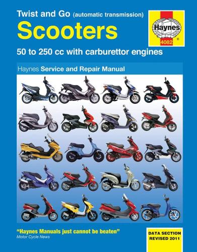 [object Object] «Twist And Go (Automatic Transmission) Scooters Service And Repair Manual: 50 to 250 cc with carburettor engines», автор Філ Мазер - фото №1