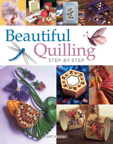 Паперова книга «Beautiful Quilling Step-by-Step», авторів Діана Боден, Джейн Дженкінс, Джанет Вілсон, Джуді Кардінал - фото №1