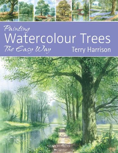 Паперова книга «Painting Watercolour Trees the Easy Way», автор Террі Харрісон - фото №1