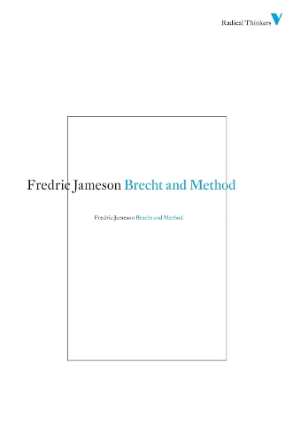 Паперова книга «Brecht and Method», автор Фредерік Джеймсон - фото №1