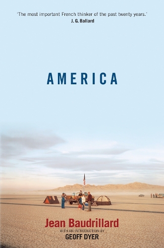 Паперова книга «America», автор Жан Бодрійяр - фото №1