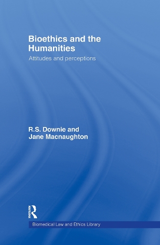 Бумажная книга «Bioethics and the Humanities: Attitudes and Perceptions», авторов Джейн Макнотон, Робин Дауни - фото №1