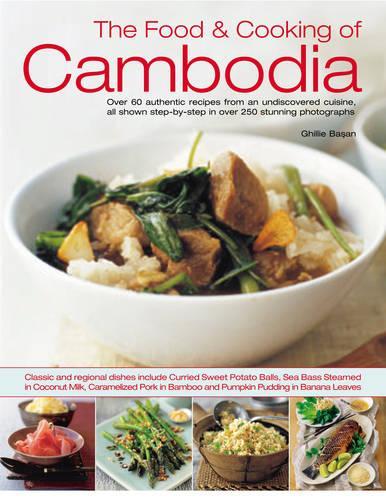 Паперова книга «Food and Cooking of Cambodia», автор Гіллі Басан - фото №1