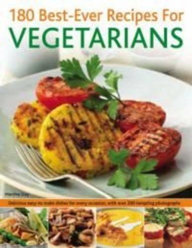 Бумажная книга «180 Best-ever Recipes for Vegetarians», автор Марта Дэй - фото №1