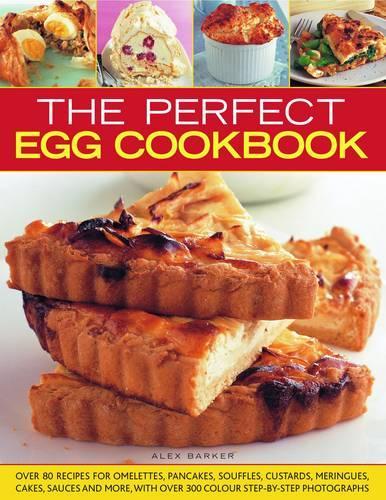 Паперова книга «Perfect Egg Cookbook», автор Алекс Баркер - фото №1