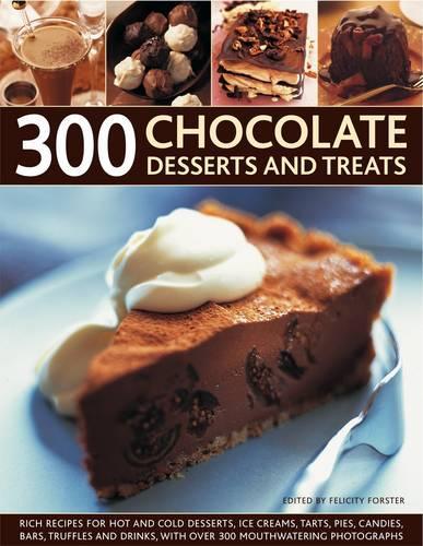 Паперова книга «300 Chocolate Desserts and Treats», автор Фелісіті Форстер - фото №1
