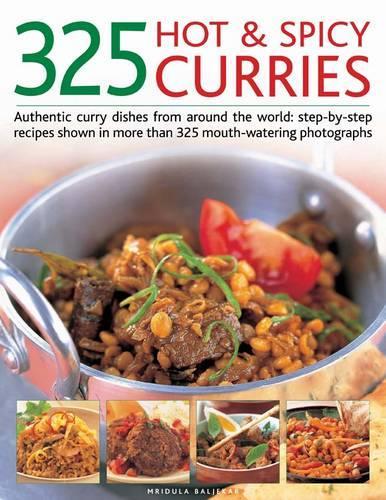 Бумажная книга «325 Hot and Spicy Curries», автор Мридула Балджекар - фото №1