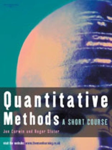 [object Object] «Quantitative Methods: Short Course», авторов Джон Курвин, Роджер Слейтер - фото №1