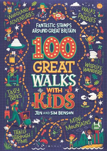 Паперова книга «100 Great Walks with Kids: Fantastic stomps around Great Britain», авторів Джен Бенсон, Сім Бенсон - фото №1