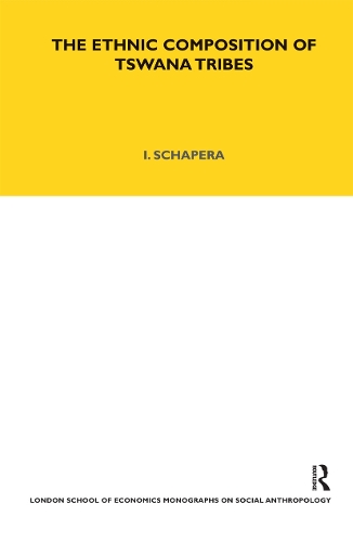Паперова книга «The Ethnic Composition of Tswana Tribes», автор Ісаак Шапера - фото №1