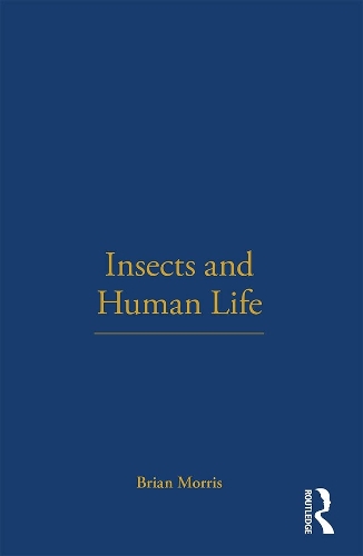 Паперова книга «Insects and Human Life», автор Брайан Морріс - фото №1