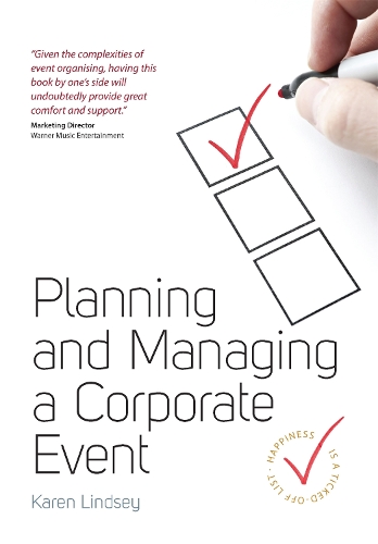 Бумажная книга «Planning and Managing a Corporate Event», автор Карен Линдси - фото №1