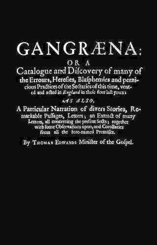 Бумажная книга «Gangraena», автор Томас Эдвардс - фото №1