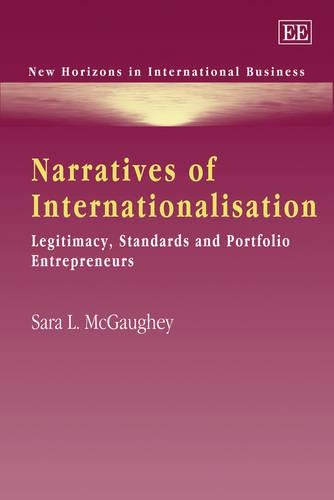 Паперова книга «Narratives of Internationalisation: Legitimacy, Standards and Portfolio Entrepreneurs», автор Сара Л. МакГогі - фото №1