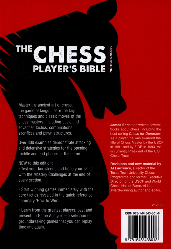 Паперова книга «Chess Player's Bible», авторів Джеймс Ід, Ел Лоуренс - фото №1