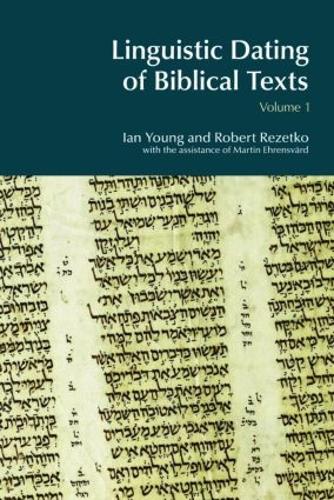 Бумажная книга «Linguistic Dating of Biblical Texts: Vol 1», автор Роберт Резетко - фото №1