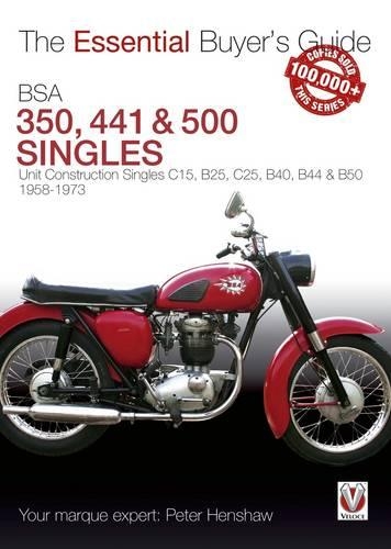Паперова книга «Essential Buyers Guide Bsa 350 & 500 Singles», автор Пітер Хеншоу - фото №1