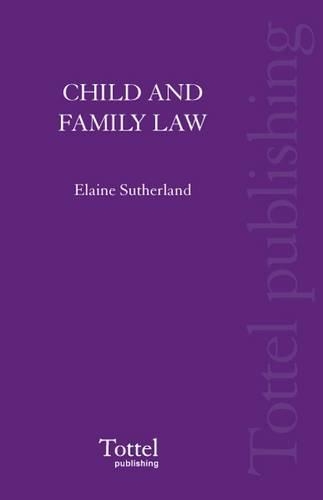Бумажная книга «Child and Family Law», автор Элейн Э. Сазерленд - фото №1