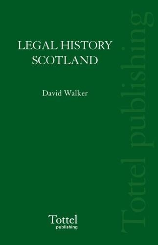 Бумажная книга «Legal History of Scotland: The Sixteenth Century», автор Дэвид М. Уокер - фото №1