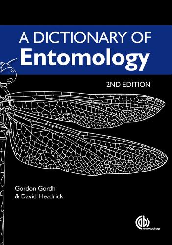 Паперова книга «Dictionary of Entomology», авторів Девід Хедрік, Гордон Горд - фото №1