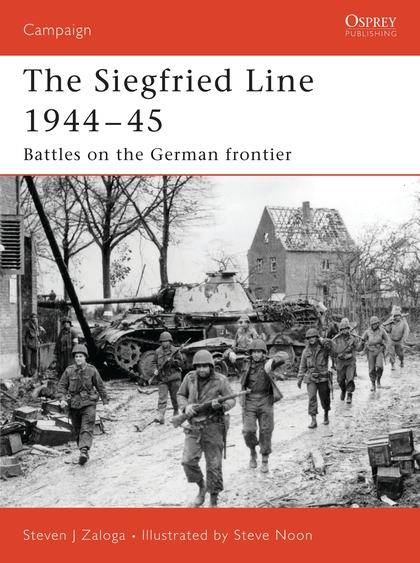 Бумажная книга «Siegfried Line 1944–45» - фото №1