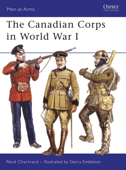 Паперова книга «The Canadian Corps in World War I» - фото №1