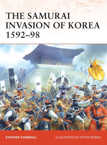 Паперова книга «The Samurai Invasion of Korea 1592–98» - фото №1